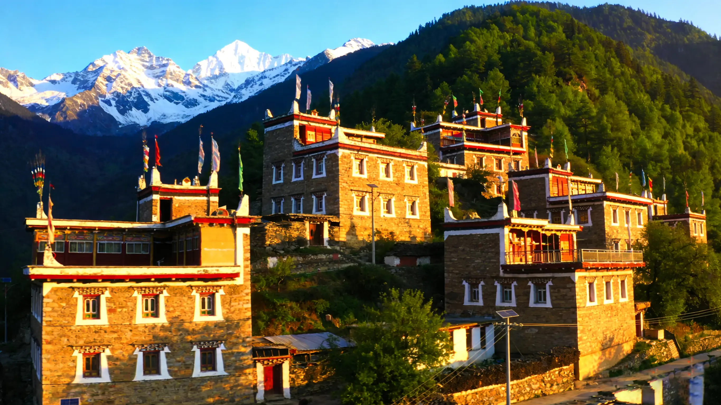 四川川西藏寨 5天4晚纯玩跟团游